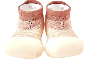 Attipas 3.5 Baby Sock Shoes for Baby Boy & Girl, Soft, Non-Slip Toddler Sock Shoes, Breathable Infant Walking Shoes, First Steps Baby Shoes, Fun Animal-Themed Designs, Easy to Put On