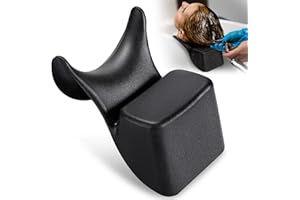 Noverlife Shampoo Bowl Neck Rest, Comfortable Hair Salon Rubber Cushion Shampoo Sink Gel Neck Pad, Professional Hair Washing Pillow Support for Home Salon, Beauty Salons, Barbershop, SPA