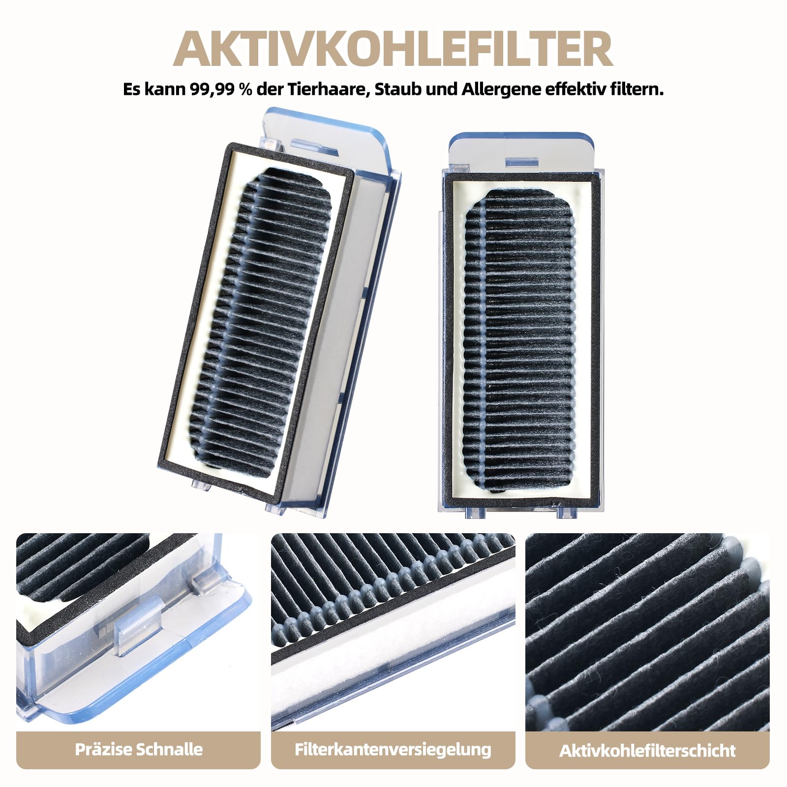 26 Stück Zubehör für Dreame X50 Ultra Complete / L40s Pro Ultra / Matrix10 Ultra/Mova V50 Ultra Saugroboter, 2 Hauptbürste 6 Wischpad 6 Beutel 6 Seitenbürste 4 Filter 1 Reinigungsbürste 1 Screwdriver 5