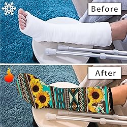 LedBack Aztec Leg Cast Cover Sunflower Foot
