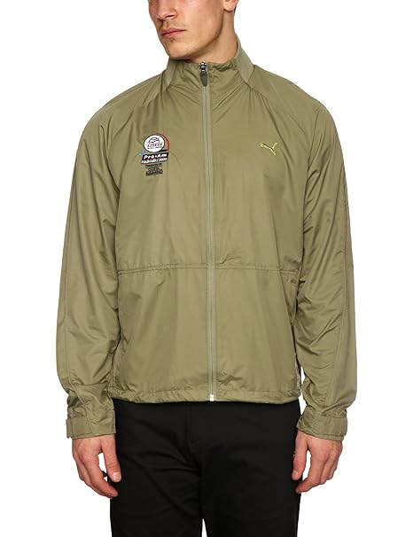 giacca puma uomo verde