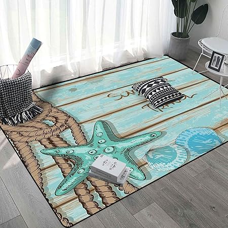 Alfombra decorativa para exteriores de 3 x 5 pies, diseño de estrellas