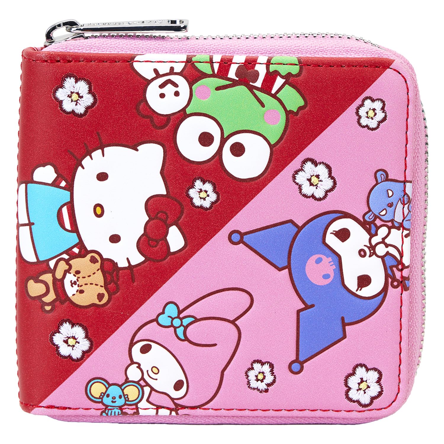 Photo 1 of Loungefly Sanrio Hello Kitty & Friends Color Block Zip Around Wallet