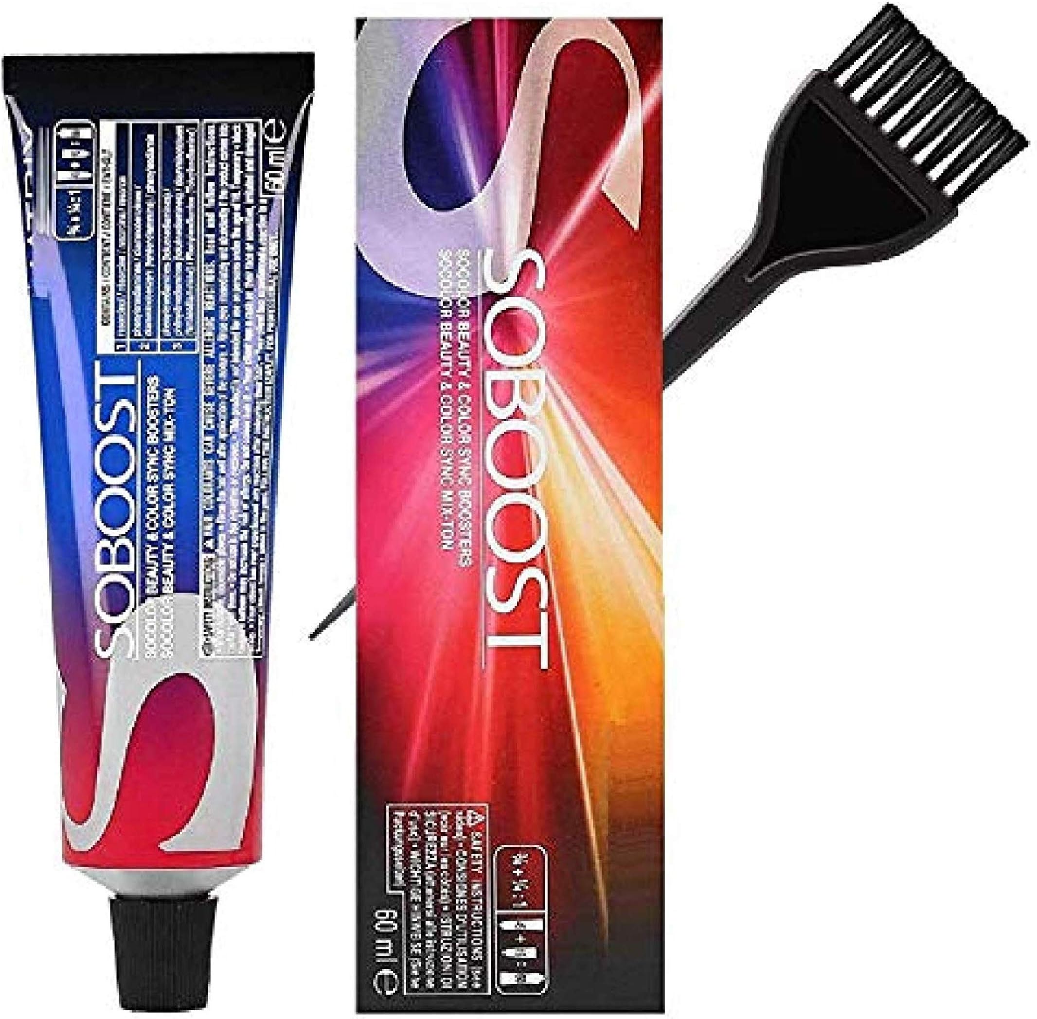 MATRlX SOBOOST SoColor & Color Sync Additives Hair Color (w/Sleek Tint Brush) So Boost Color Colorsync Haircolor Dye (YELLOW)