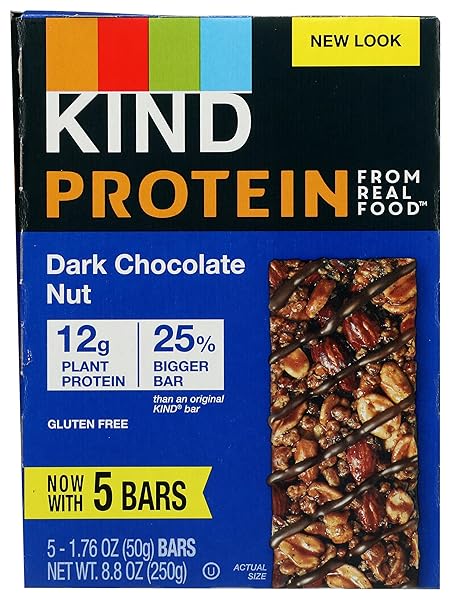 KIND PROTEIN, DARK CHOCOLATE NUT, 8OZ (PACK OF...