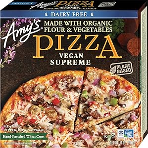 Amy's Pizza Supreme Vegan, 14 Oz