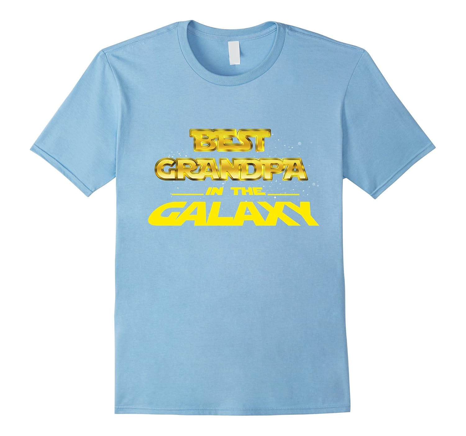 Mens Best Grandpa In The Galaxy Funny Tee Cool Father's Day Gift-anz