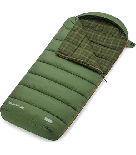 Amazon.com : Naturehike Big & Tall Flannel Sleeping Bag for Adults
