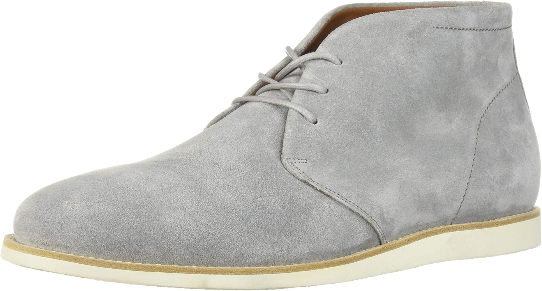 grey suede chukka