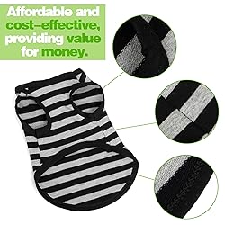 Paiaite Striped Shirt for Dogs - Happy Color Cotton
