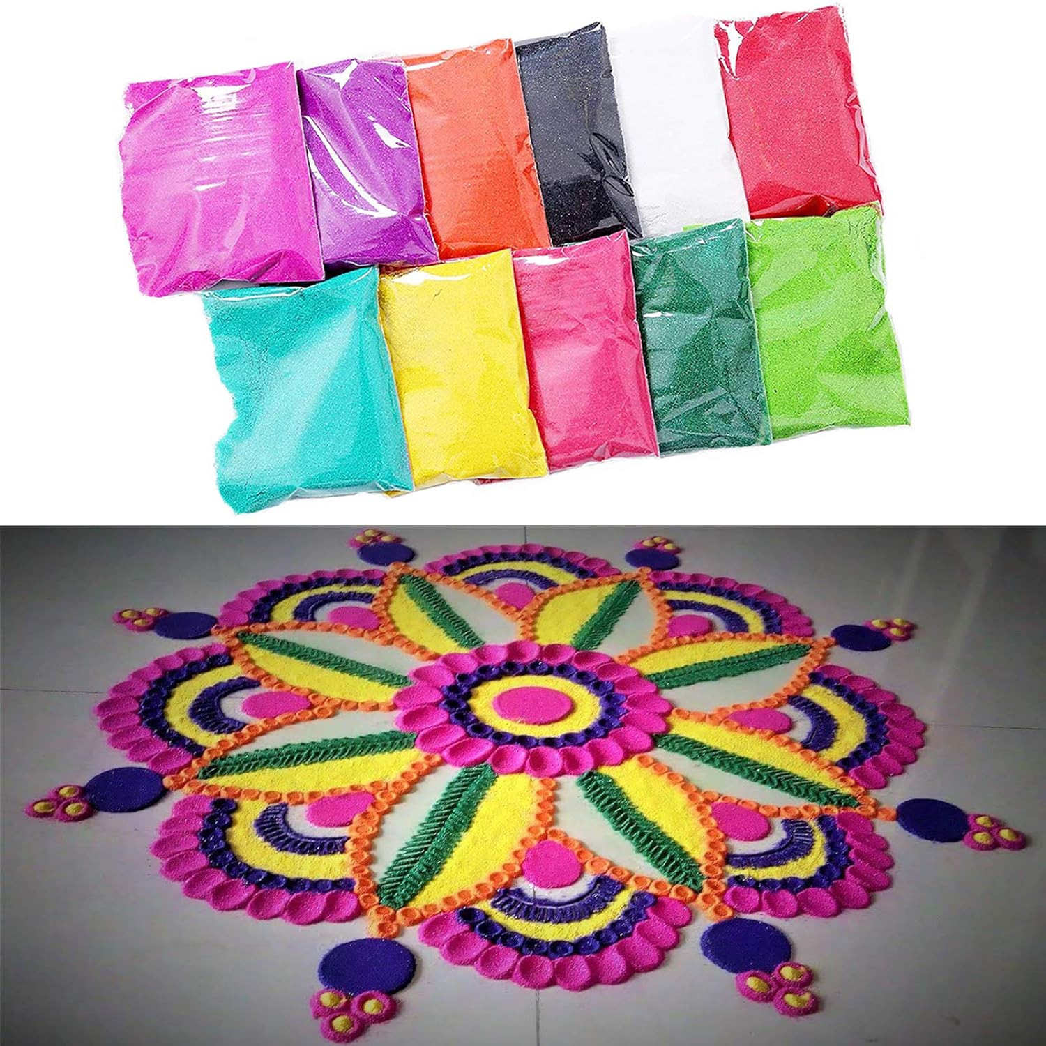 Buy Ascension Rangoli Kit Creativity Diwali Floor Decoration Rangoli