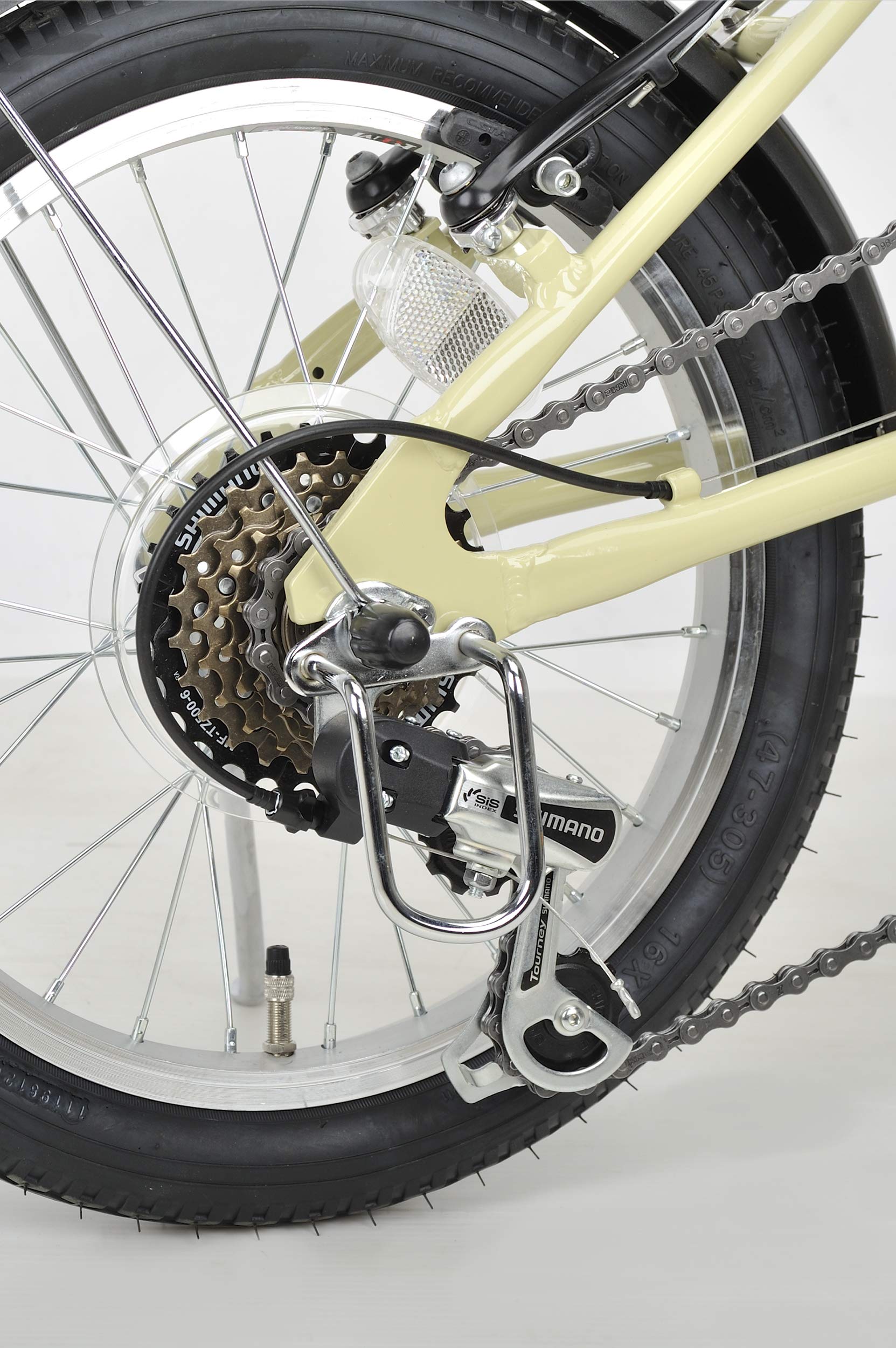 Cadre Vélo Mini Vélo Captain Stag — Aluminium Et Acier, Taille 406 Mm (occasion)