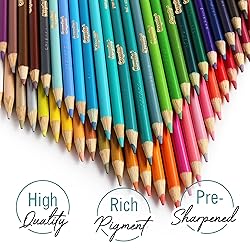 The Mega Deals Colored Pencils, 36 Assorted Colored