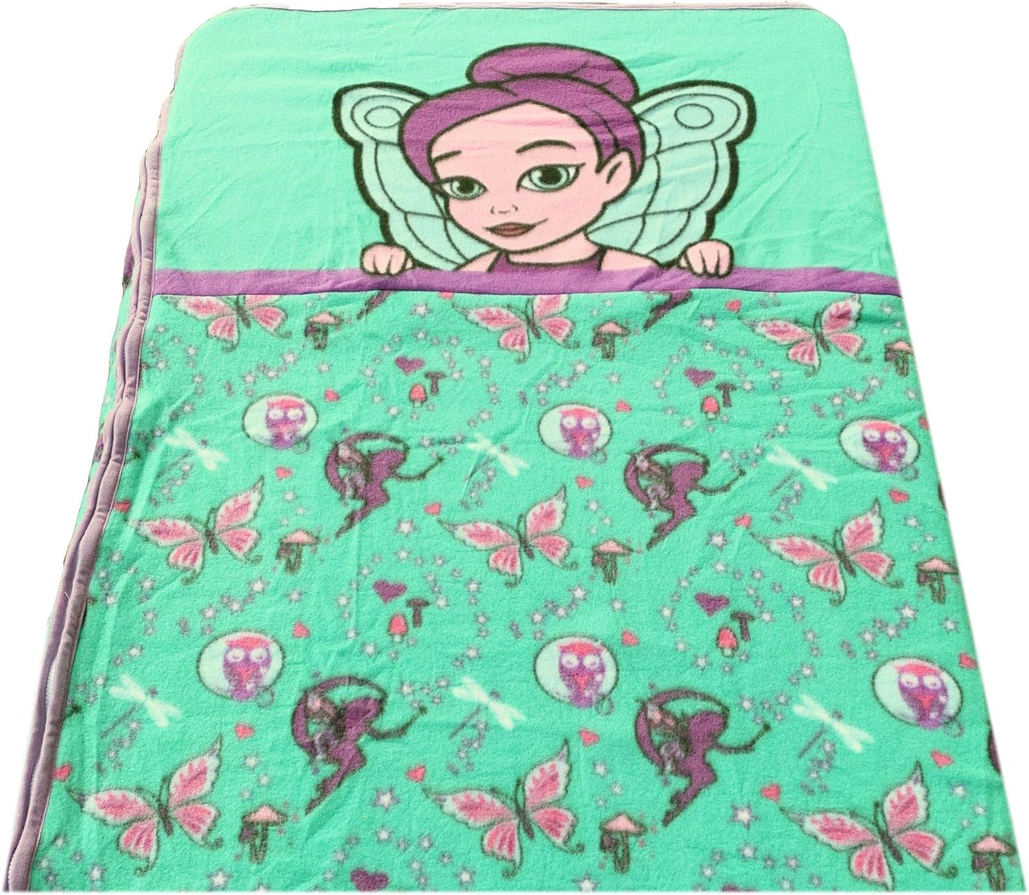 Zip It Friends Kids One-Piece Zippered Set Fairy-Twin