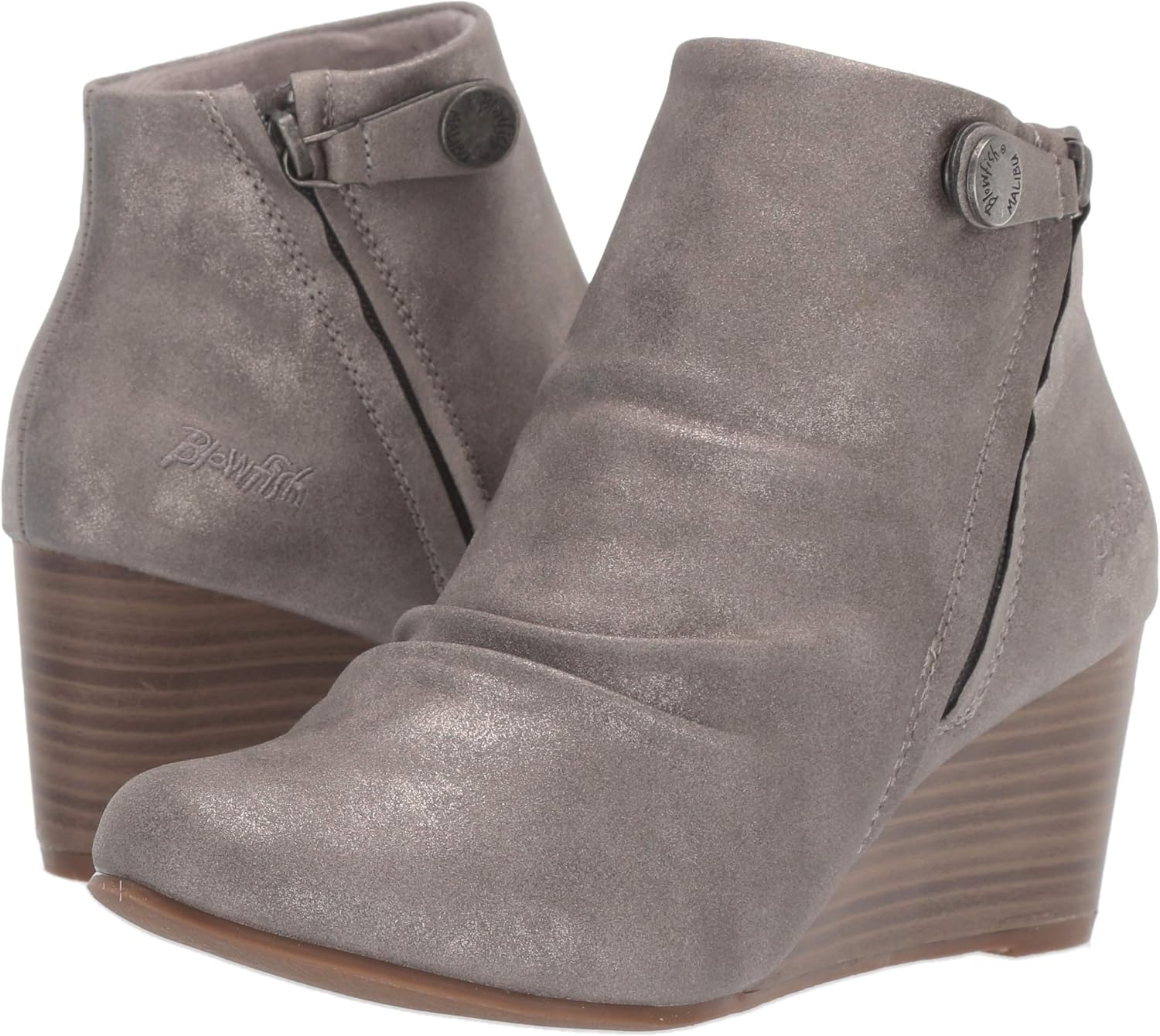 blowfish wedge ankle boots