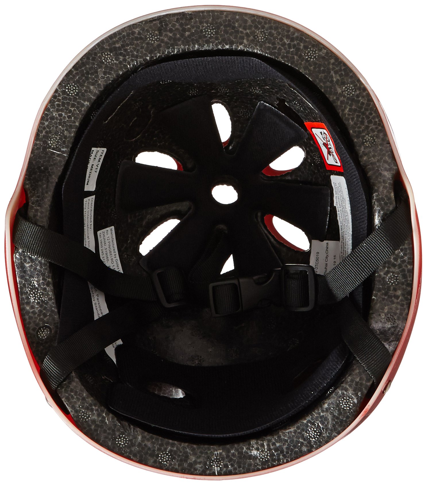 Razor V-17 Youth Multi-Sport Helmet - CPSC Approved Kid’s Helmet with Adjustable Strap - Durable Helmet with Foam Padding for Biking, Skating, and Other Outdoor Sports
