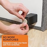 Hynec Technologies Felt Furniture Pads 106 Pcs 7 Sizes Beige Floor Protectors view 2