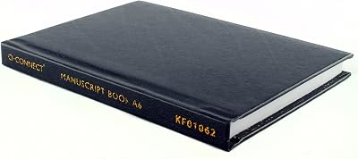 Q-Connect Feint Ruled Casebound Notebook 192 Pages A6 70gsm