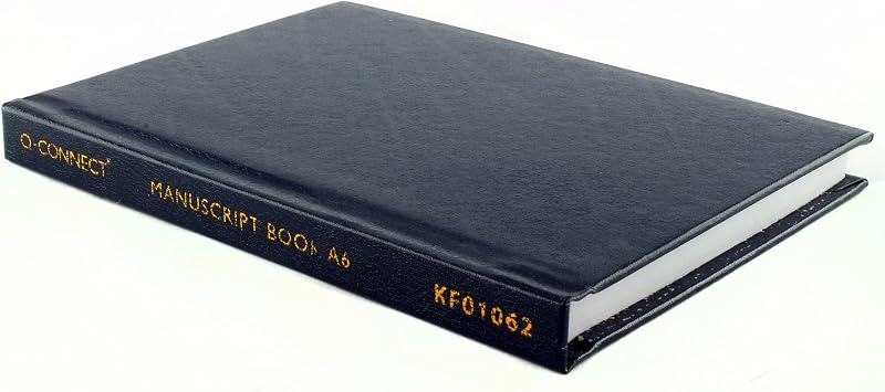 Q-Connect Feint Ruled Casebound Notebook 192 Pages A6 70gsm