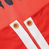 AZ FLAG Albania Flag 3x5 ft 100D Polyester with Two Brass Eyelets view 2