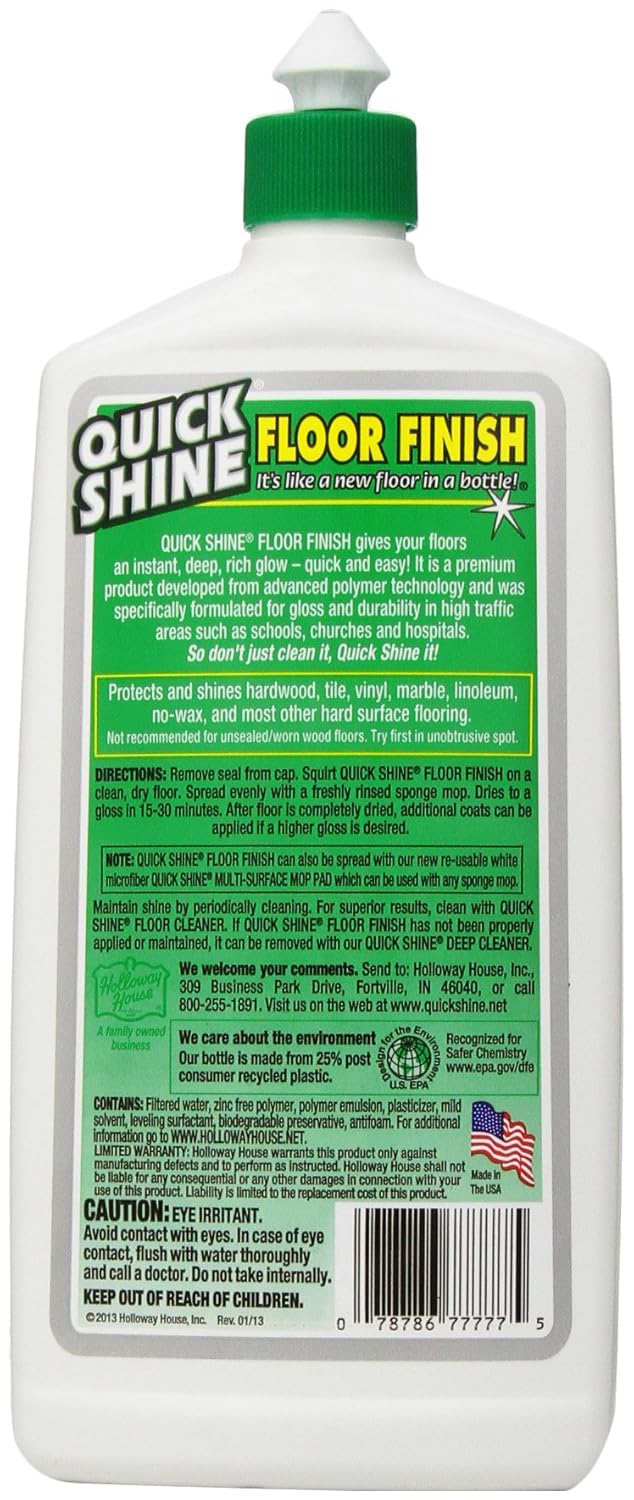 Quick Shine Floor Cleaner Lowes Shop Holloway House 64 Oz