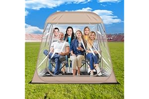 FOCHIER F Sports Tent Instant Pop Up Tent Shelter 72" x 72" x 65" Bubble Tent 6 Person with Top Cover and Floor Mat Portable Carrying Bag for Outdoor Camping Fishing Cheering Parades