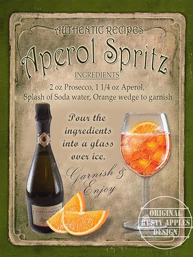 Vintage Beers, Wines and Spirits APEROL 250gsm Gloss Art ...
