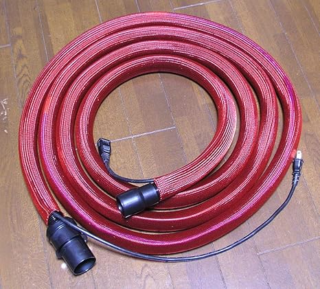 Amazon Rhino集塵ホースカバー 限定 集塵ホースカバー素材厚025 集じんホースカバー マキタ純正ハイコーキ純正の内径28f5mホースを完全フルカバー 赤 集じん機用アクセサリ