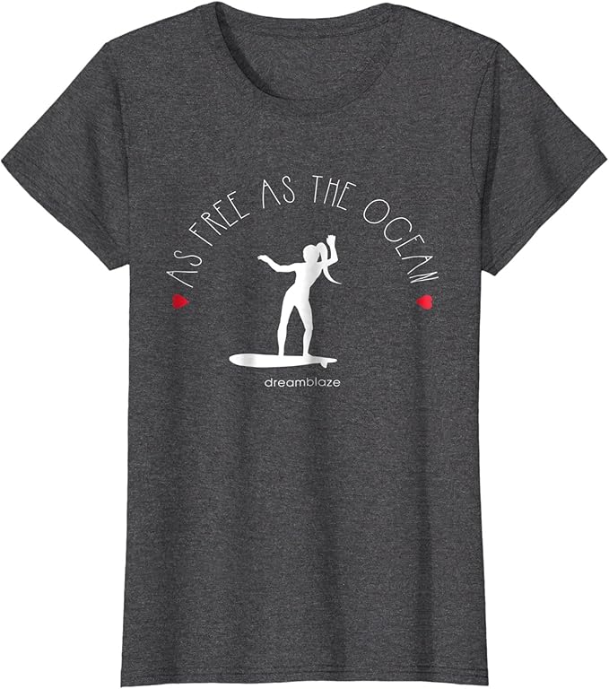 Womens Women Surf Tshirts For Surf Chicas Retro Surf Shirts Clothing