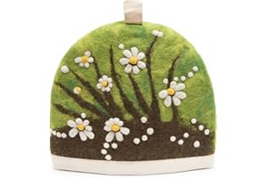 Glaciart One Wool Teapot Cozy Kettle Cover | Dome Shaped Large Tea Cosy, Kettle or French Press | Handmade & Needle Felted from Natural Wool | Warms Up to 2 Hours | Great as Gift