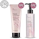 The Face Shop [Total 2Pcs] Rice Water Bright Cleansing Oil + Foam SET
