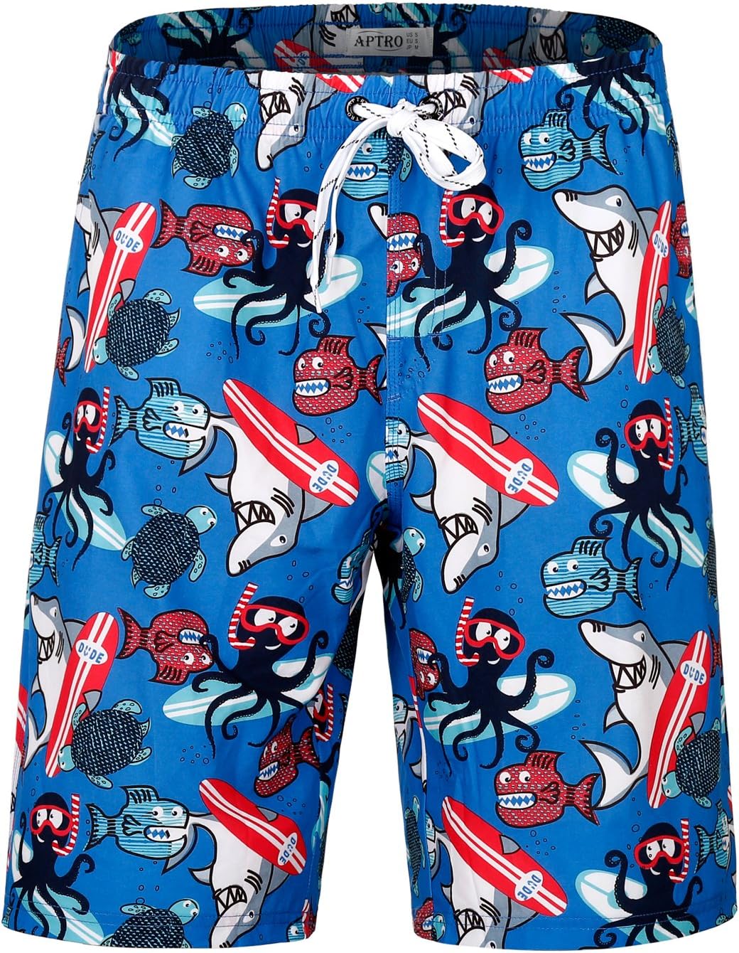 Men's Swim Trunks Quick Dry Board Shorts Bathing Suit Swimwear Beach Shorts No Mesh Lining