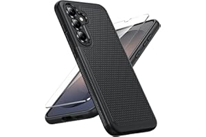 FNTCASE for Samsung Galaxy S26 Case: Military Grade Drop Protection, 14ft Drop Tested, Screen Protector Included, Anti-Slip A