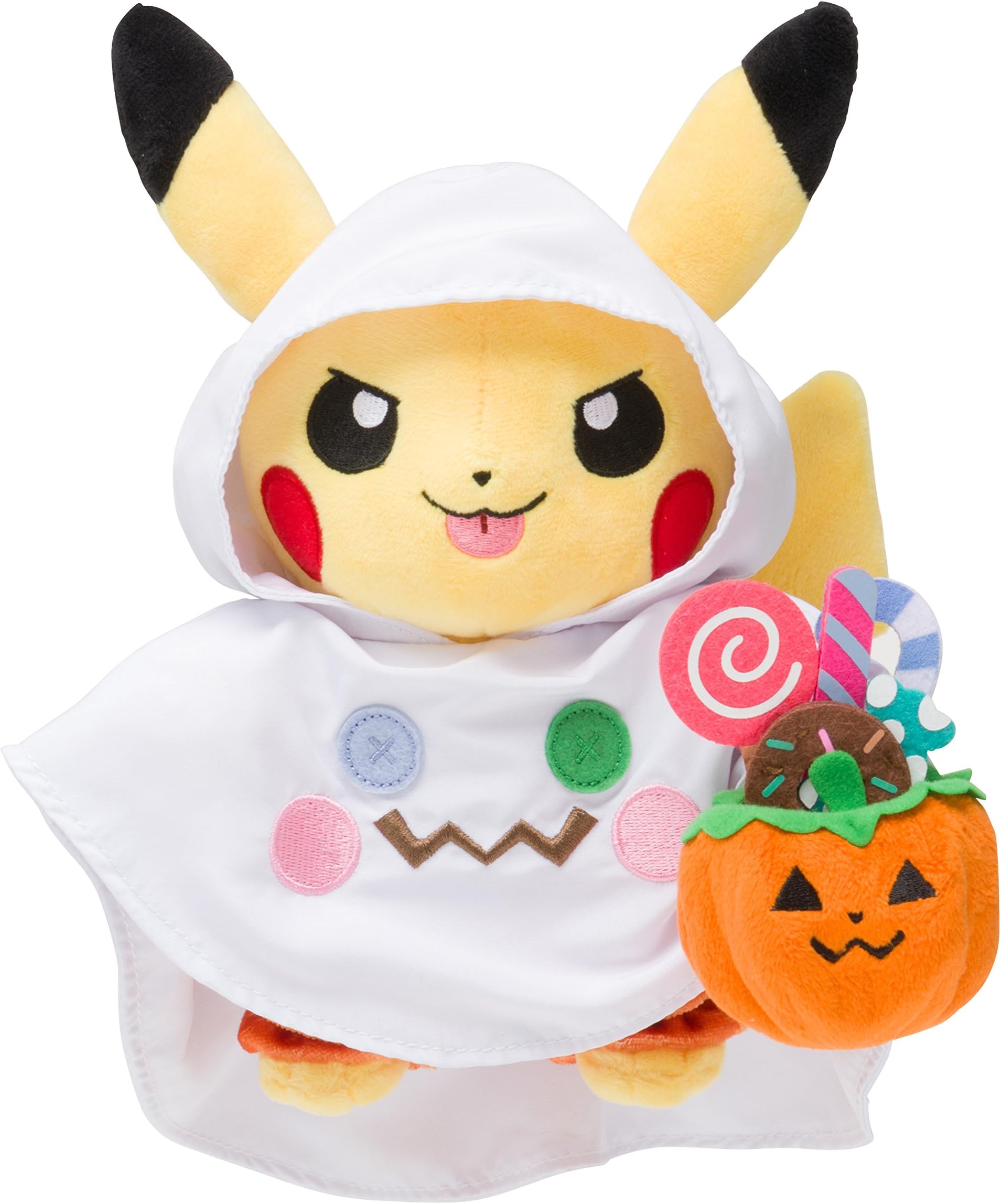 Pokemon Plush Halloween Time Ghost Pikachu