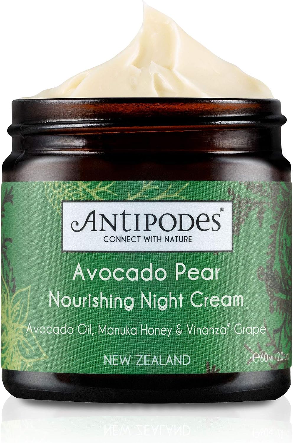 ANTIPODES Avocado Pear Nourishing Night Cream 60ml, As Shown Picture, 60 ml (Pack of 1)