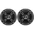 Sound Storm Laboratories EX365 6.5 Inch Car Door Speakers - 150 Watts (Pair), Coaxial, 3 Way, Full Range Audio, Sold in Pairs, Bocinas para Carro