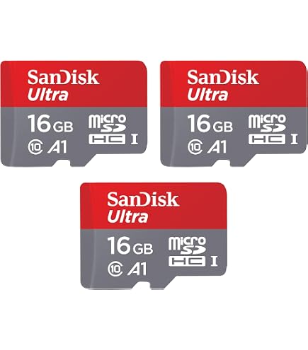 5 Pack Kexin 16GB Micro SD TF Card – Class 10, SDHC, High Speed Memory Cards For Phones, Cameras, Tablets