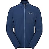 Rab Men's Tecton Jacket - Midweight Full-Zip Fleece Coat for Hiking, Camping, & Casual Use