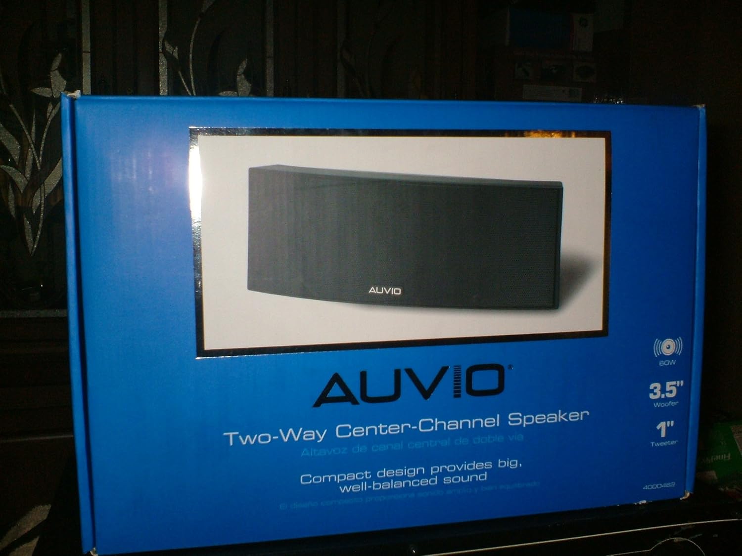 auvio bookshelf speaker