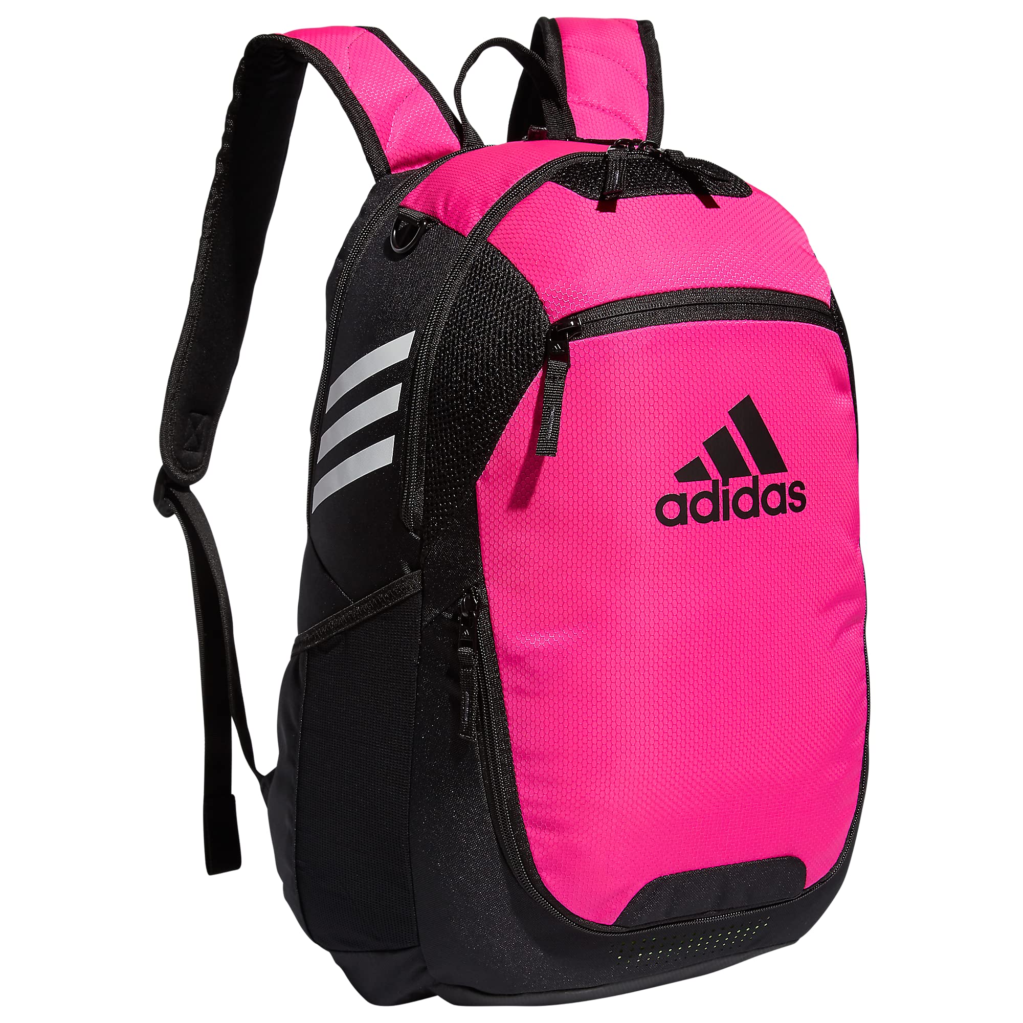 adidas Stadium 3 Sports Backpack Bag, Team Shock Pink, One Size