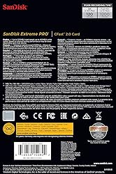 SanDisk 512GB Extreme PRO CFast 2.0 Memory Card