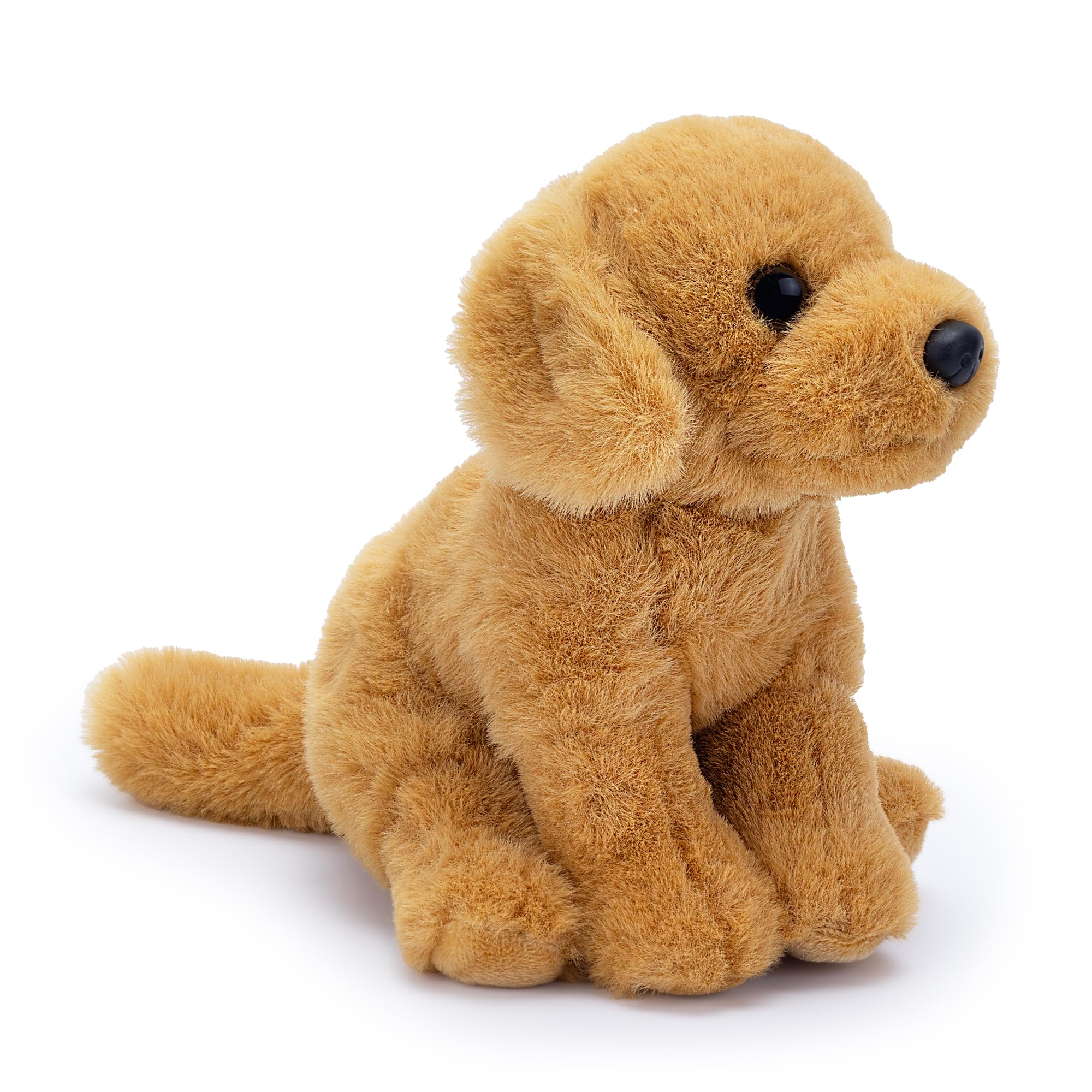 Zappi Co Palm Pups Golden Retriever Dog Plush Toy (15cm) - Golden Pup - Soft, Cuddly, 100% Recycled - Family's Favourite Cuddle Companion — image 1