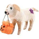 Primitives by Kathy Collectible Critter - Trick Or Treat Dog, Coordinate with Our Other Collectible Critters/Figurines for a Delightful/Seasonal Display