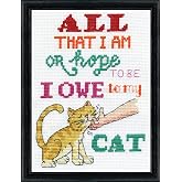 My Cat Counted Cross Stitch Kit