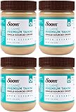 Soom Foods Pure Ground Sesame Tahini 11oz (4 Pack)