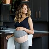 BABYGO 2 in 1 Pregnancy Belly Band Support Nude Plus Size Pelvic Belt view 9