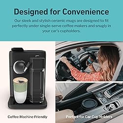 NOVA CERAMICS Travel Mug - Tea Tumbler– Microwave