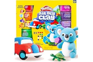 Play-Doh Air-Dry Clay Scented Variety Pack, Air Dry Clay for Kids, Modeling Clay for Kids, Arts & Crafts Gift, Craft Supplies
