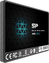 Silicon Power 256GB SSD 3D NAND A55 2.5 inch SATA III 7mm SLC Cache view 2