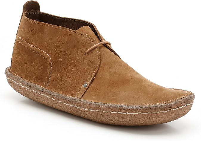 Originals Clarks Mens Desert Rain Suede Shoes in Brown Originals Clarks Mens Desert Rain Suede Shoes in Brown